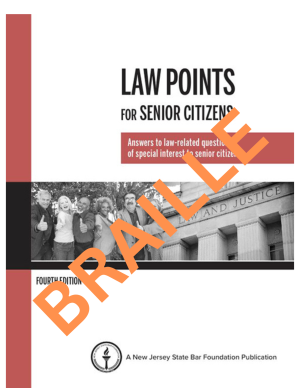 Law Points for Senior Citizens BRAILLE